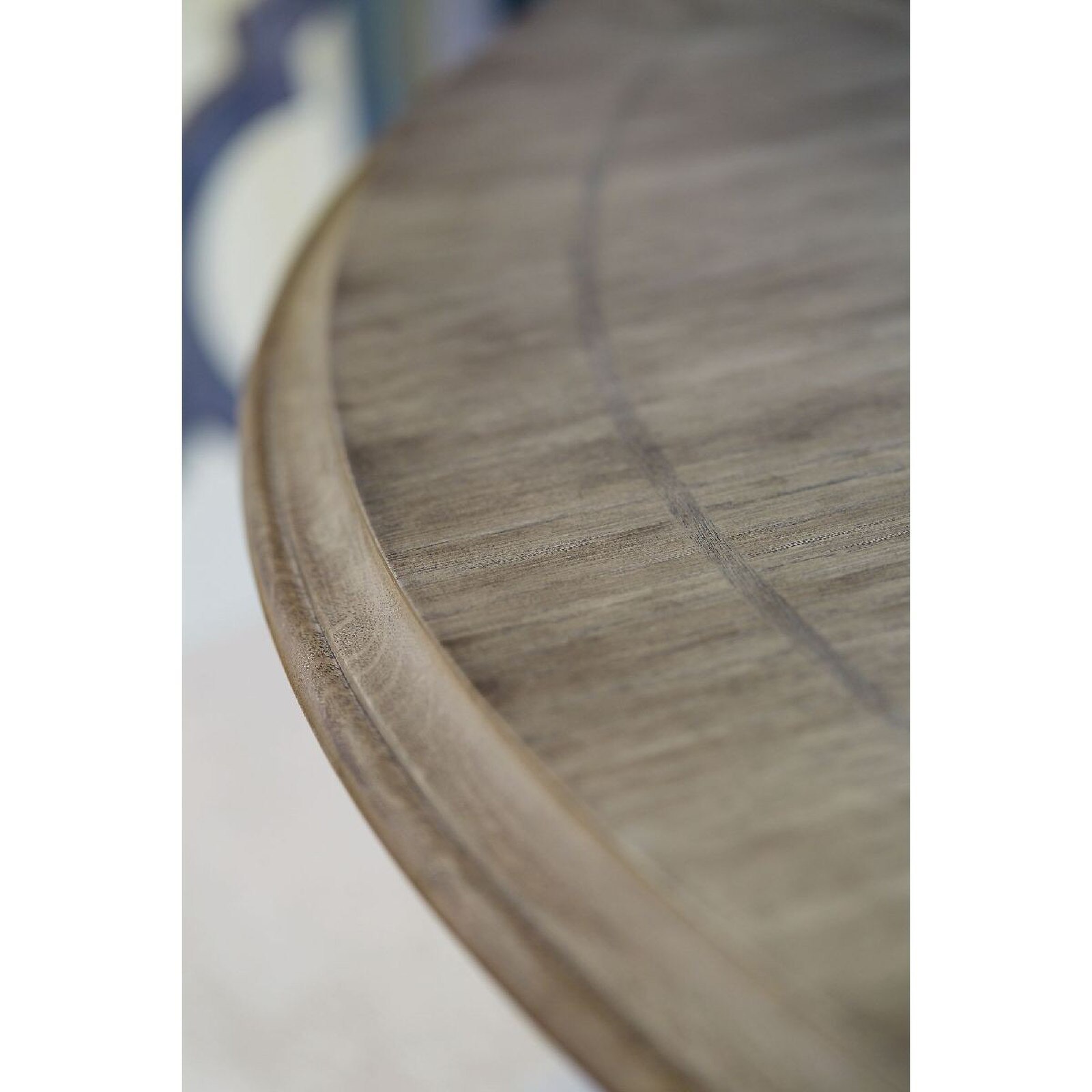 Bernhardt Marquesa Round White Oak Veneer Dining Table