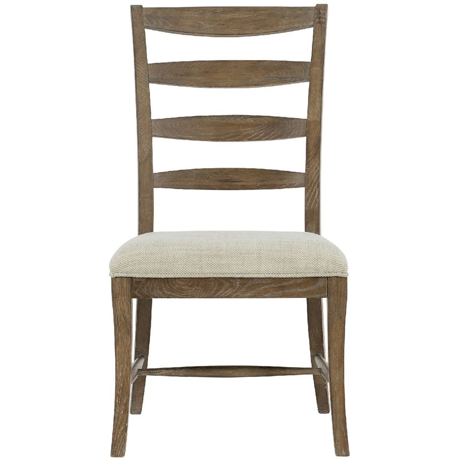 Bernhardt Rustic Patina Ladderback White Oak Side Dining Chair