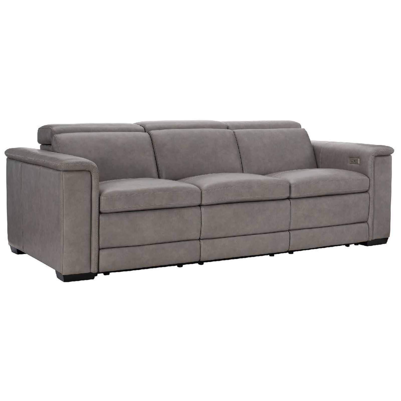 Bernhardt Lioni Wood Sofa