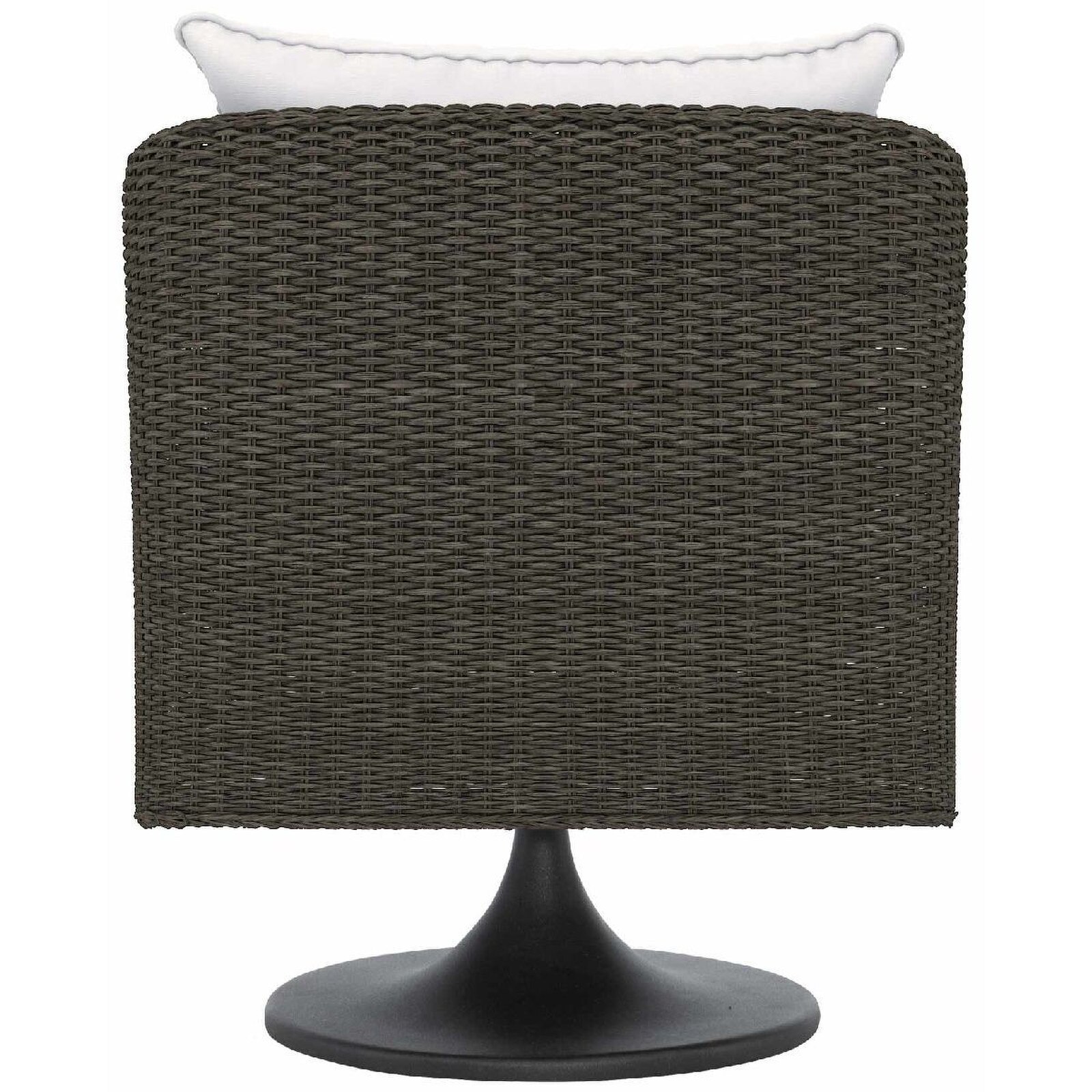 Bernhardt Newport Aluminum Swivel Chair