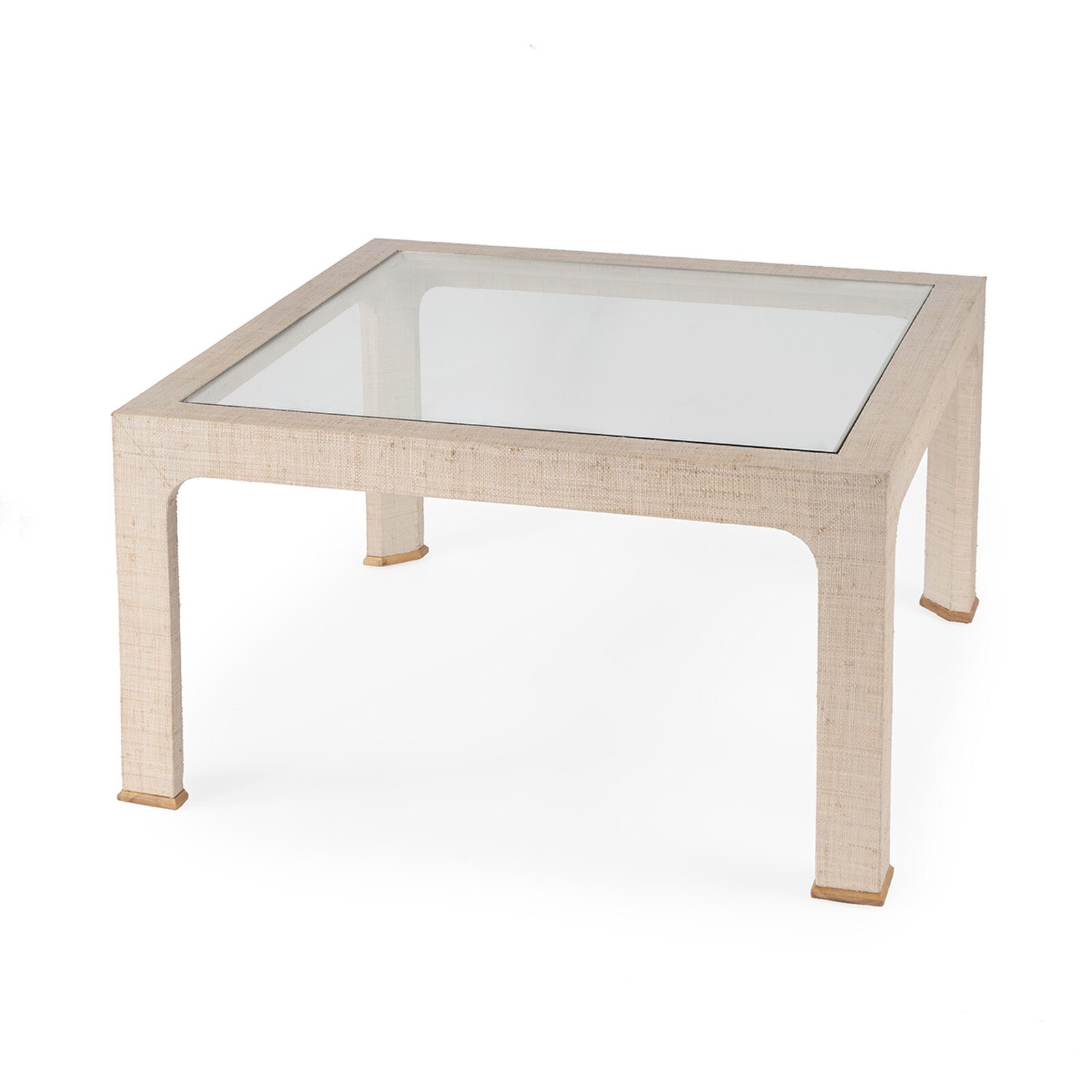 Butler 36" Saguran Raffia Coffee Table 1