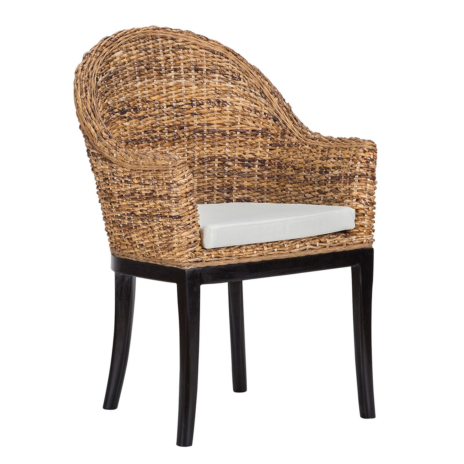 Classic Home Furniture 38" Odisha Rattan Abaca Arm Accent Chair