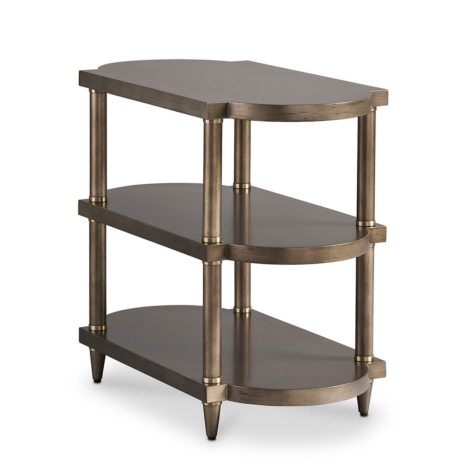 CTH Sherrill 30" Linden Hardwood Solid Side Table