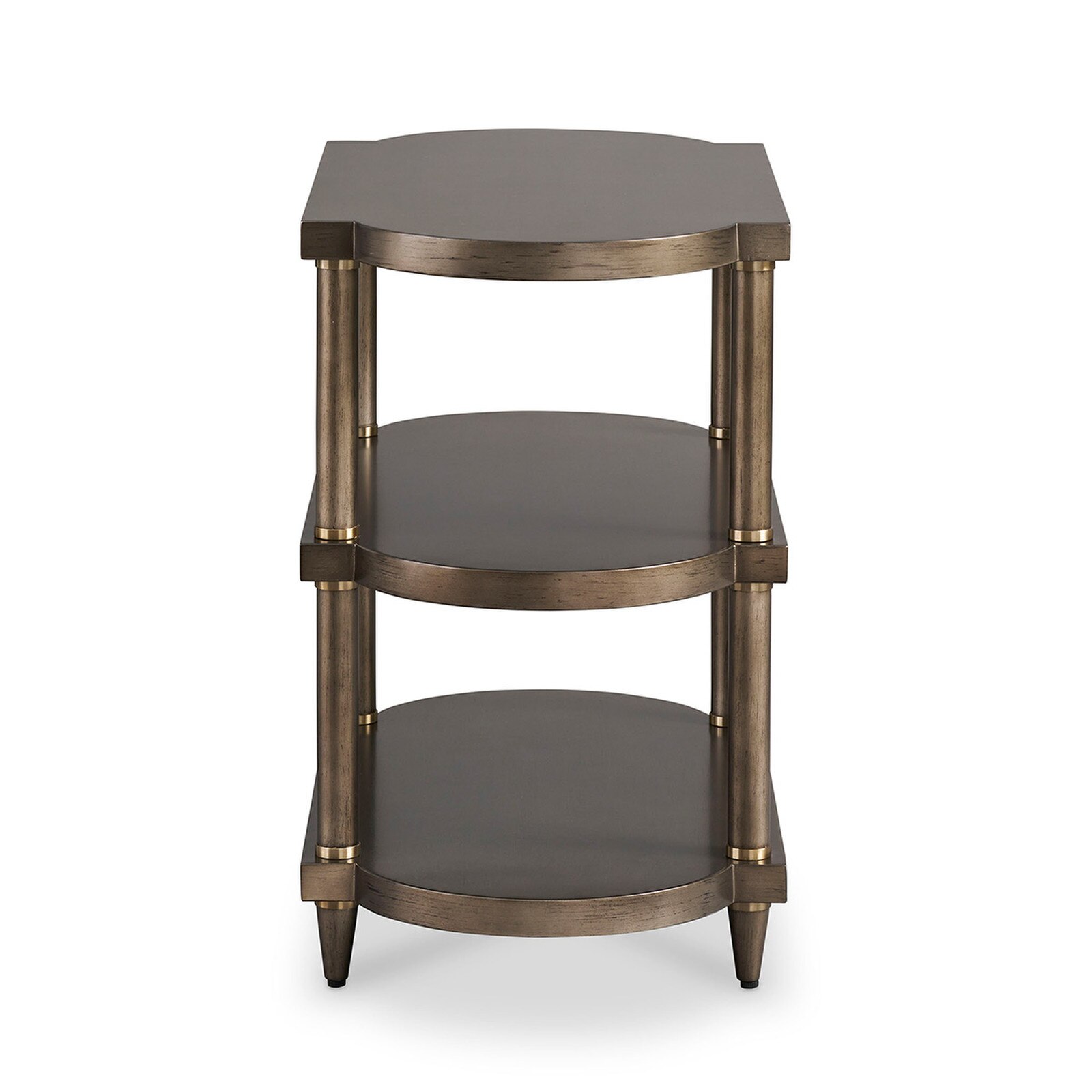 CTH Sherrill 30" Linden Hardwood Solid Side Table