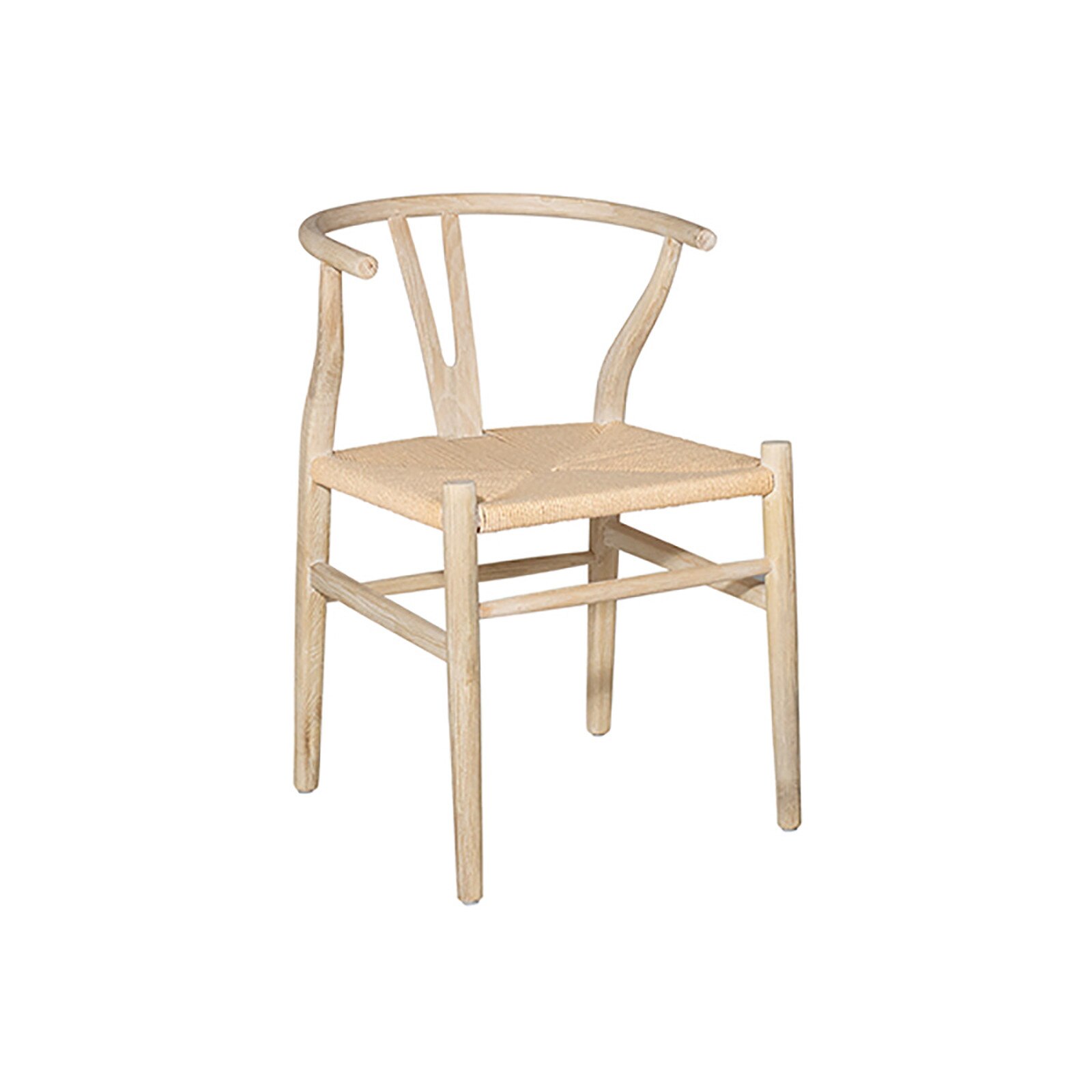 31" Dovetail Furniture Renault Oak Wood Dining Chair