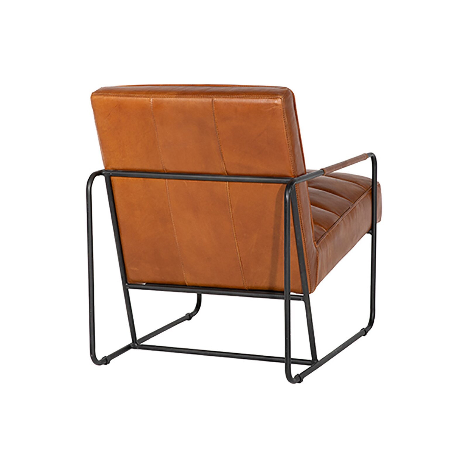 32" Dovetail Furniture Croydon Leather Occasional Chair