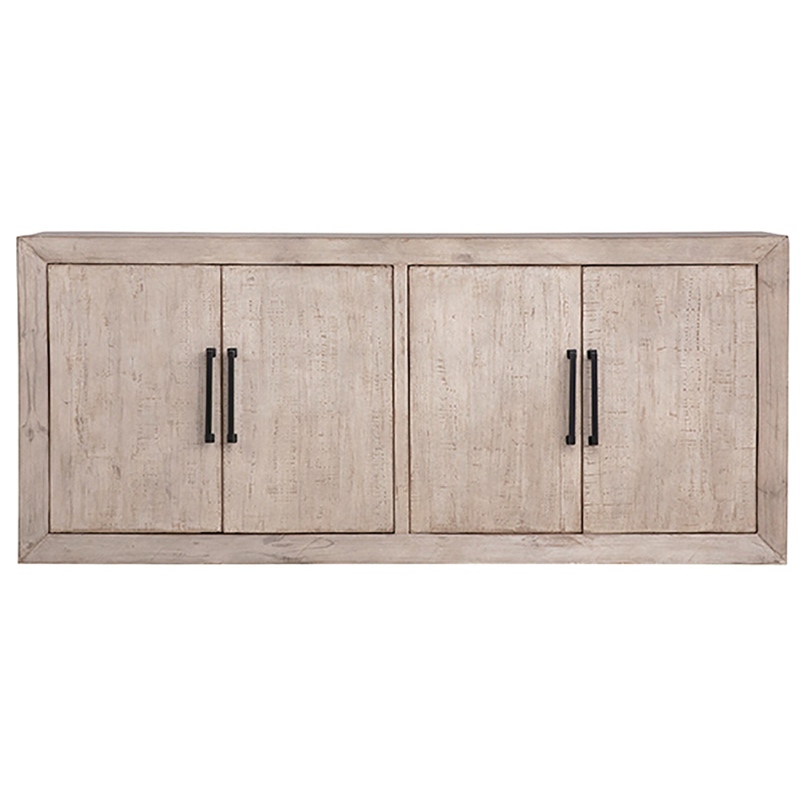 36" Dovetail Furniture Sonya Pine Wood Sideboard