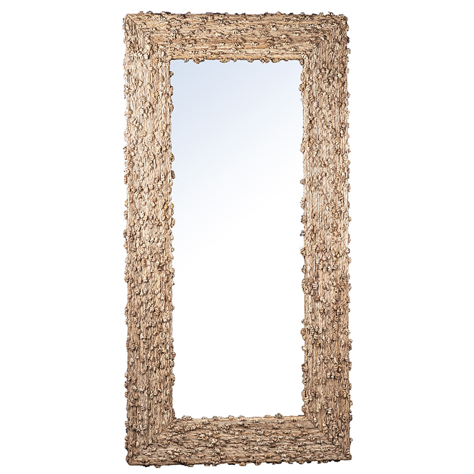 Dovetail Furniture Ravalli Rectangle Wood Decorative Mirror