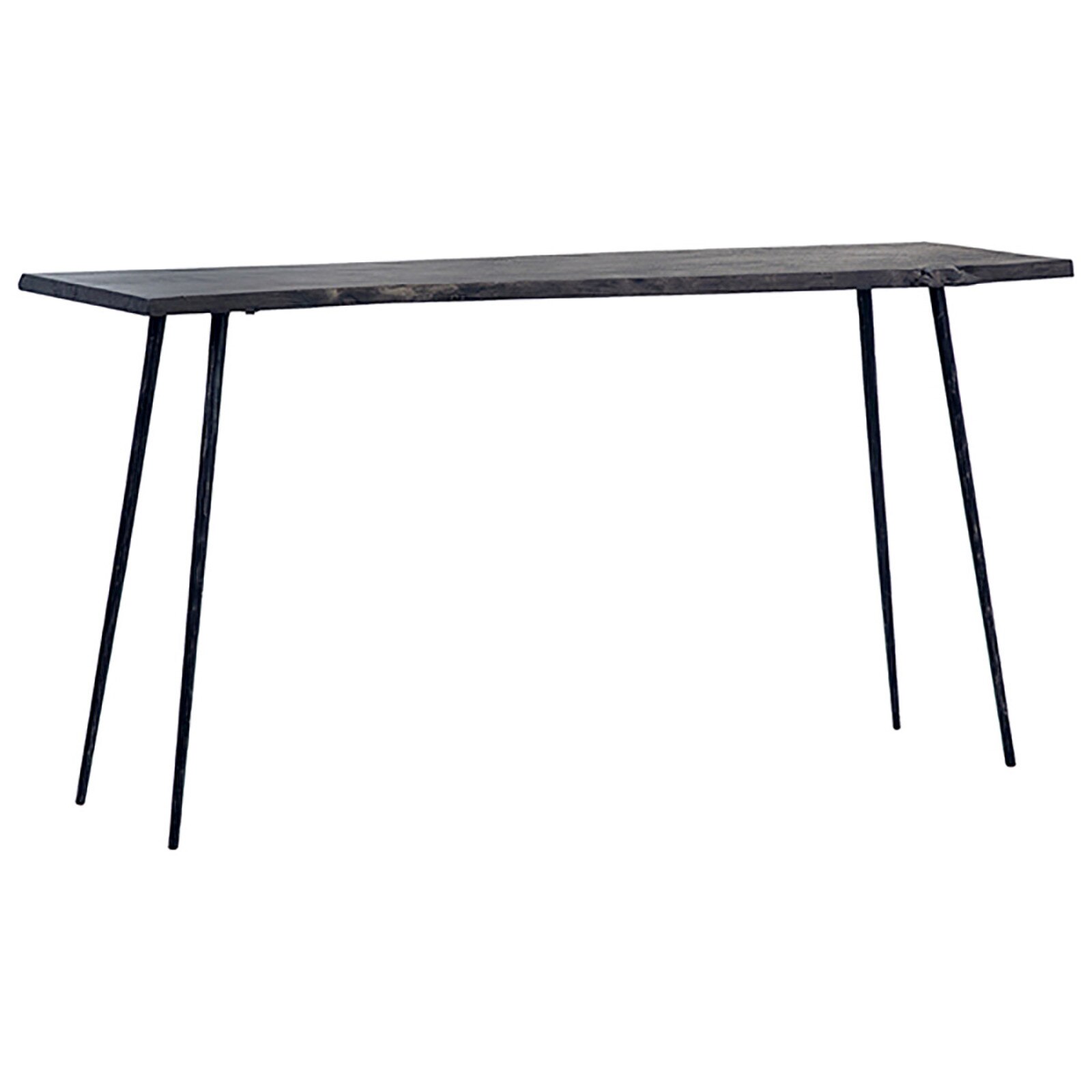 30" Dovetail Furniture Velez Acacia Wood Console Table