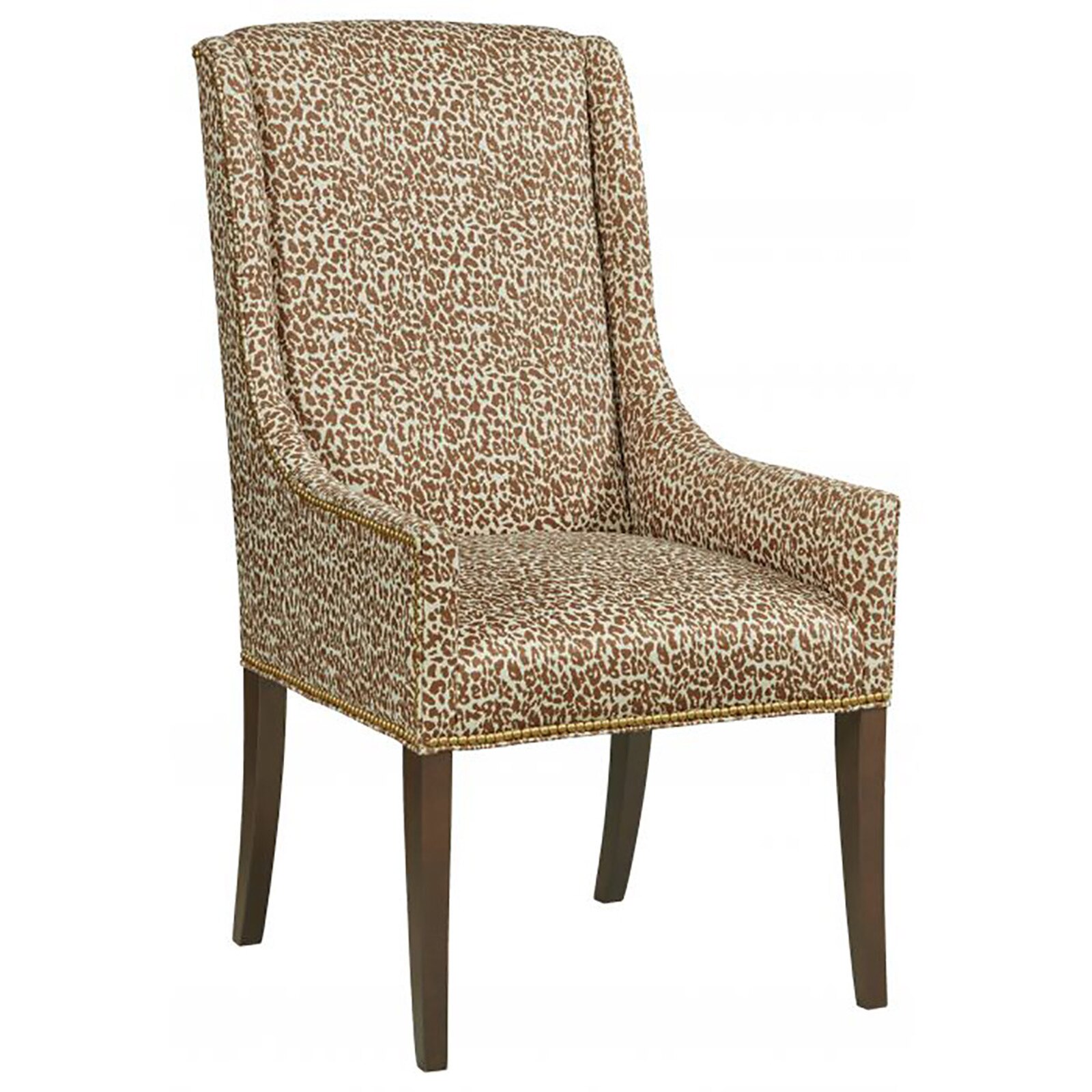 44" Fair Field Dora Maple Solid Arm Dining Chair