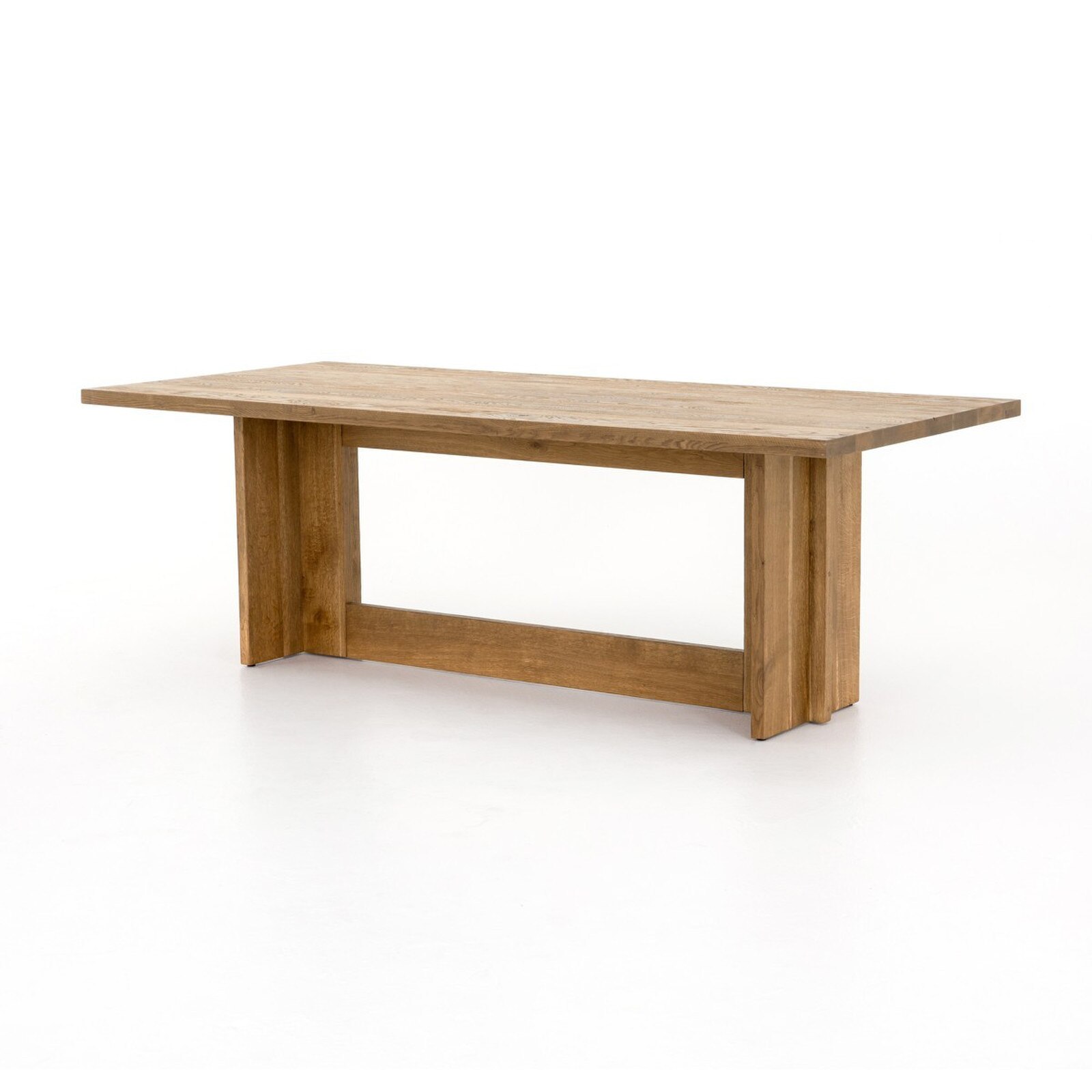 Four Hands Erie Dark Smoked Oak Dining Table