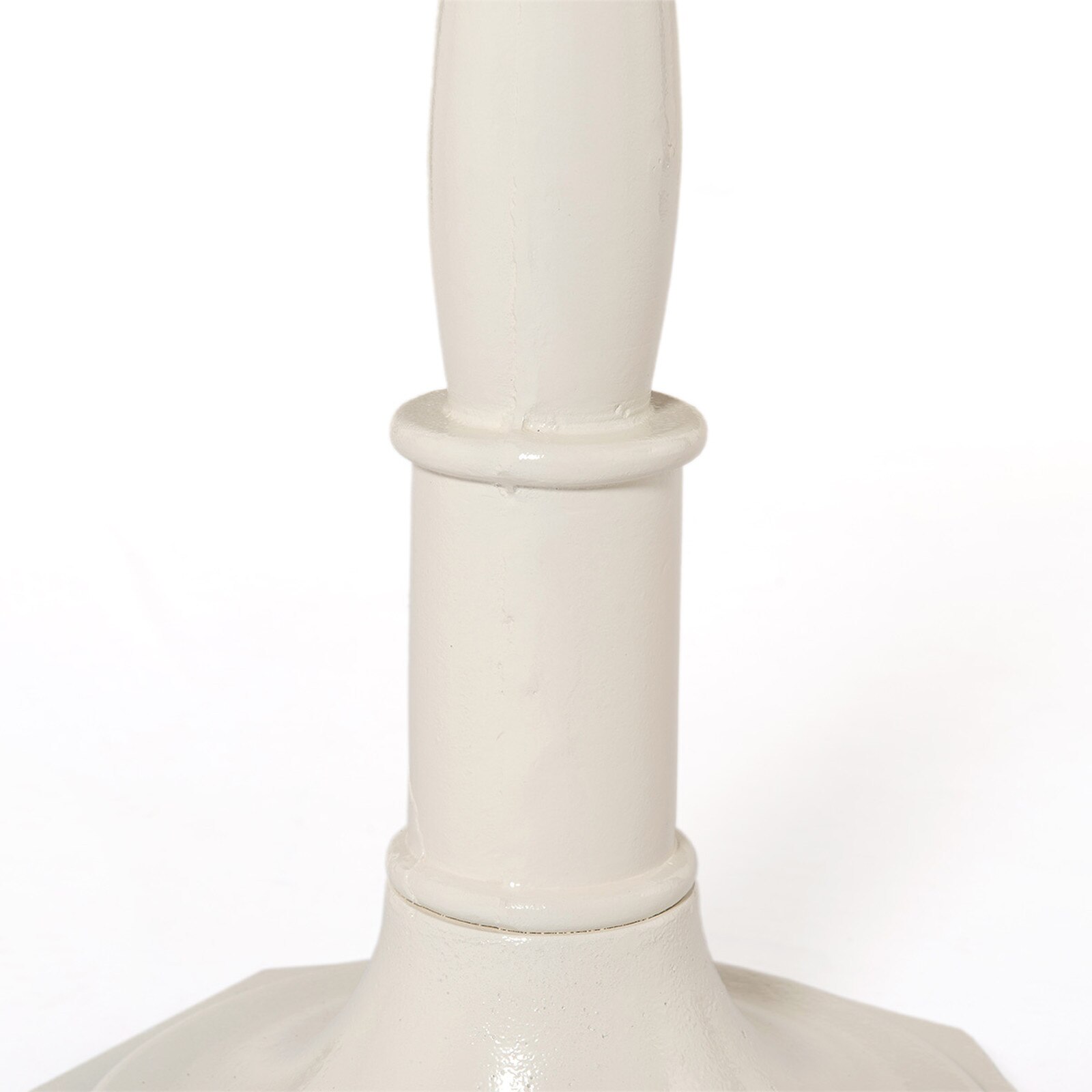 27" Four Hands Lucy Cream Marble Side Table