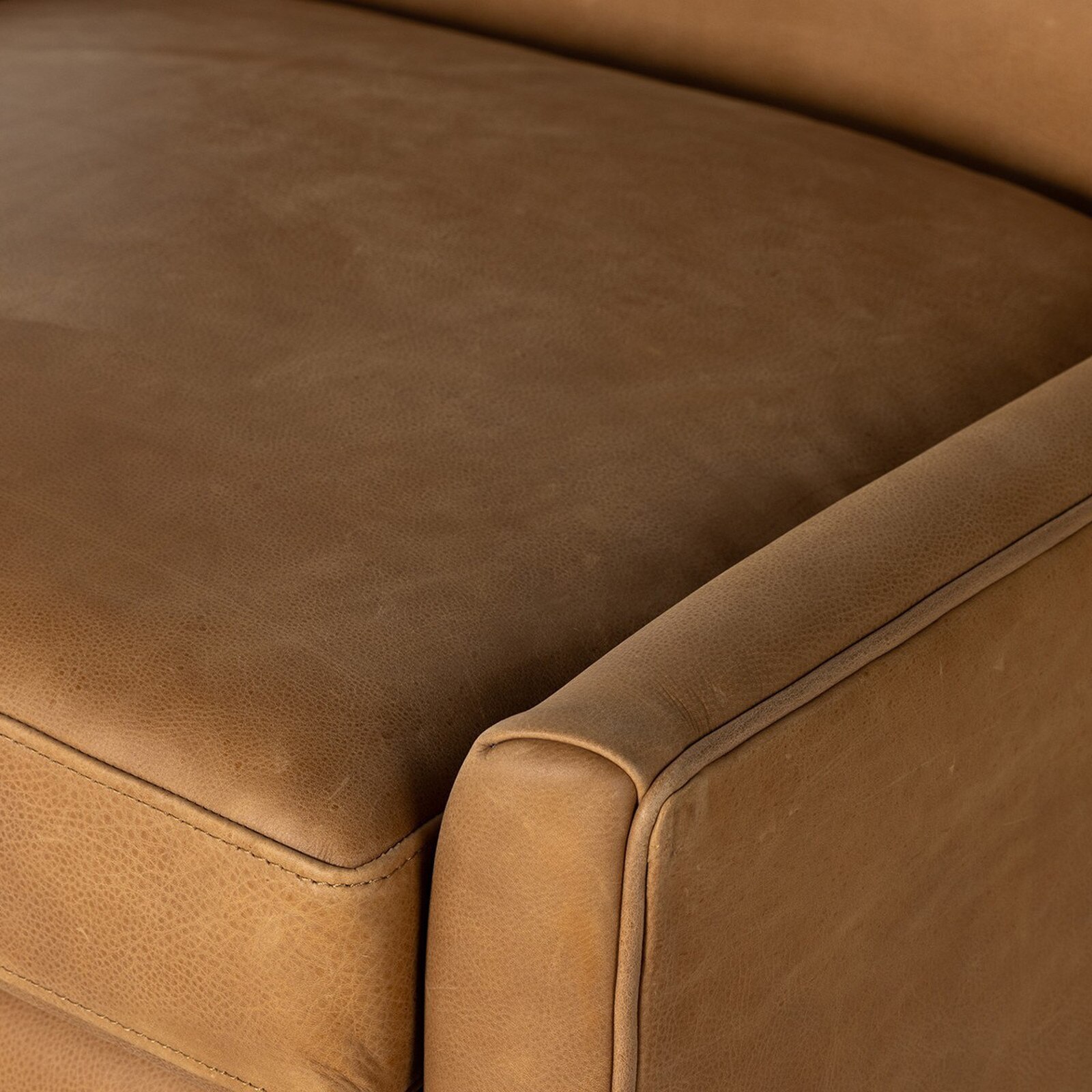 Four Hands Marlow Wing Top Grain Leather Chair