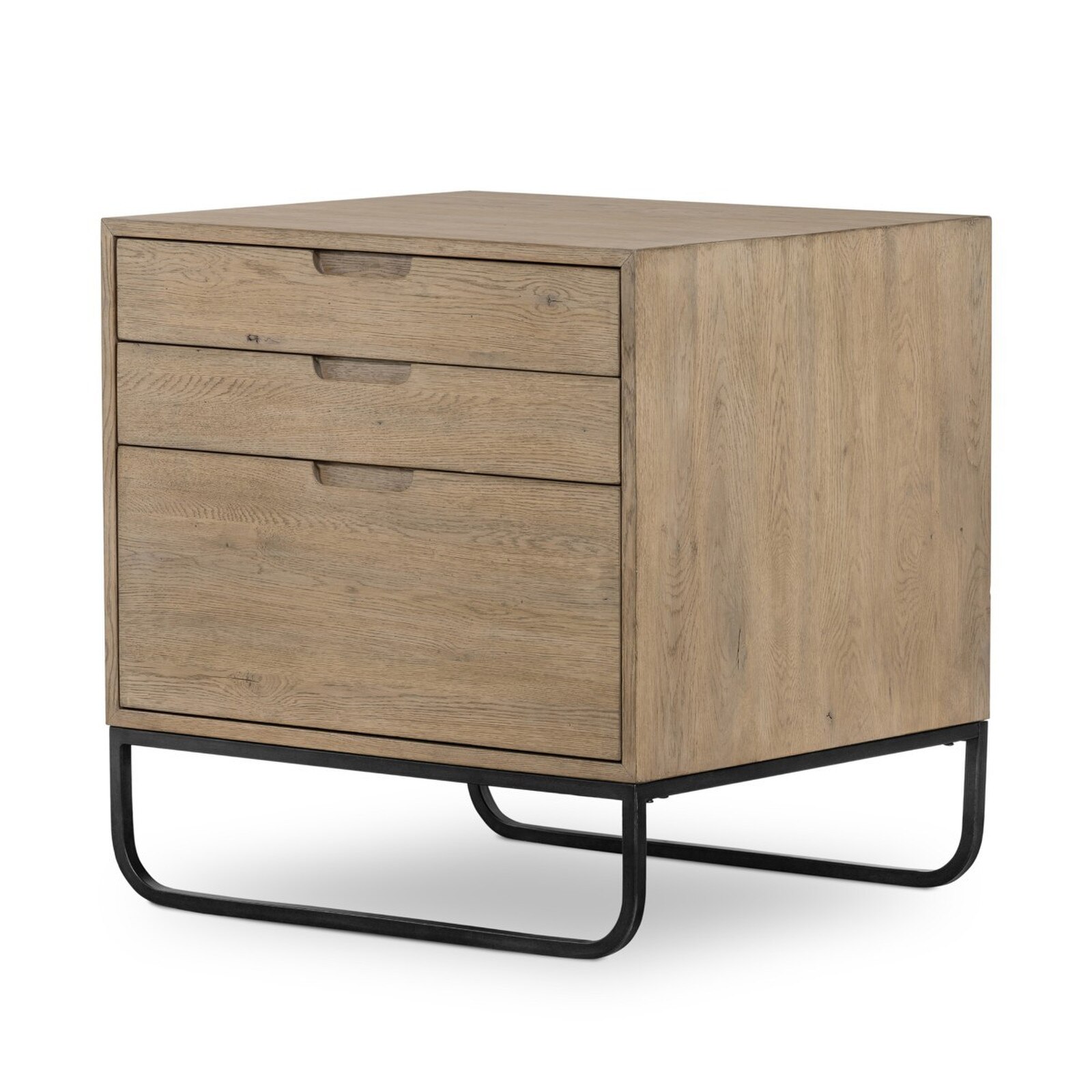 Four Hands Burton Aged Drift Oak Filing Accent