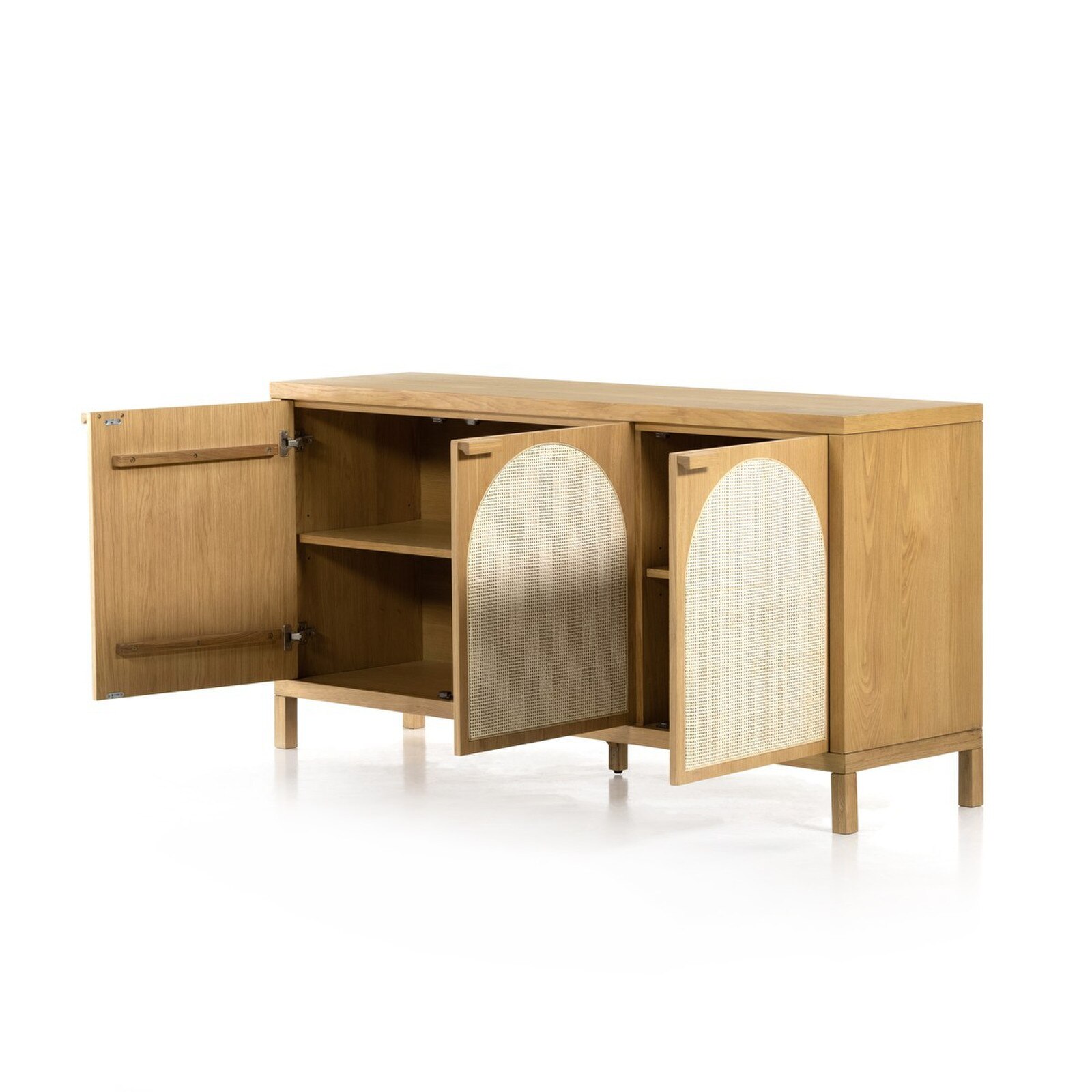 Four Hands Allegra Honey Oak Veneer Sideboard