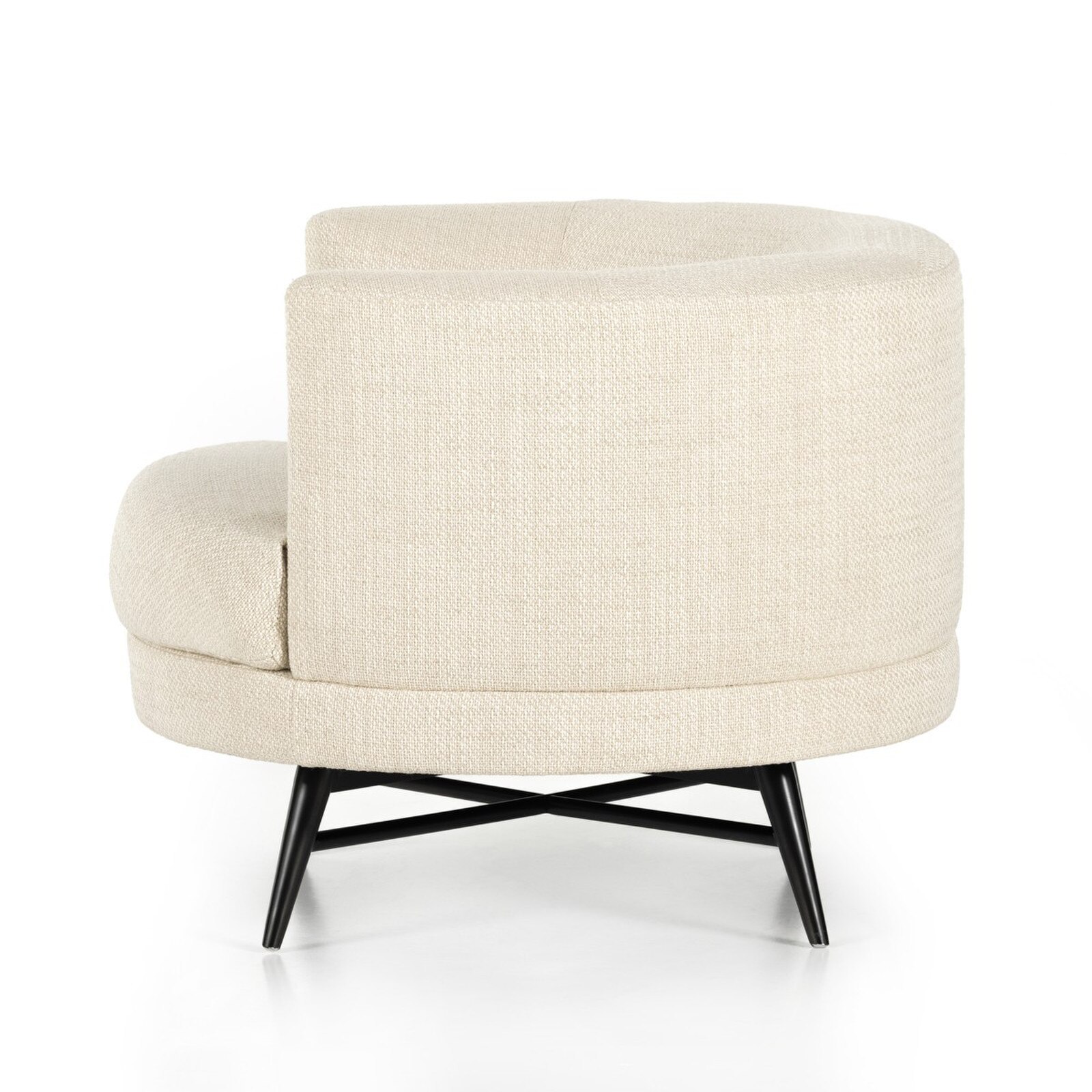 Four Hands Carmela Irving Taupe Swivel Chair