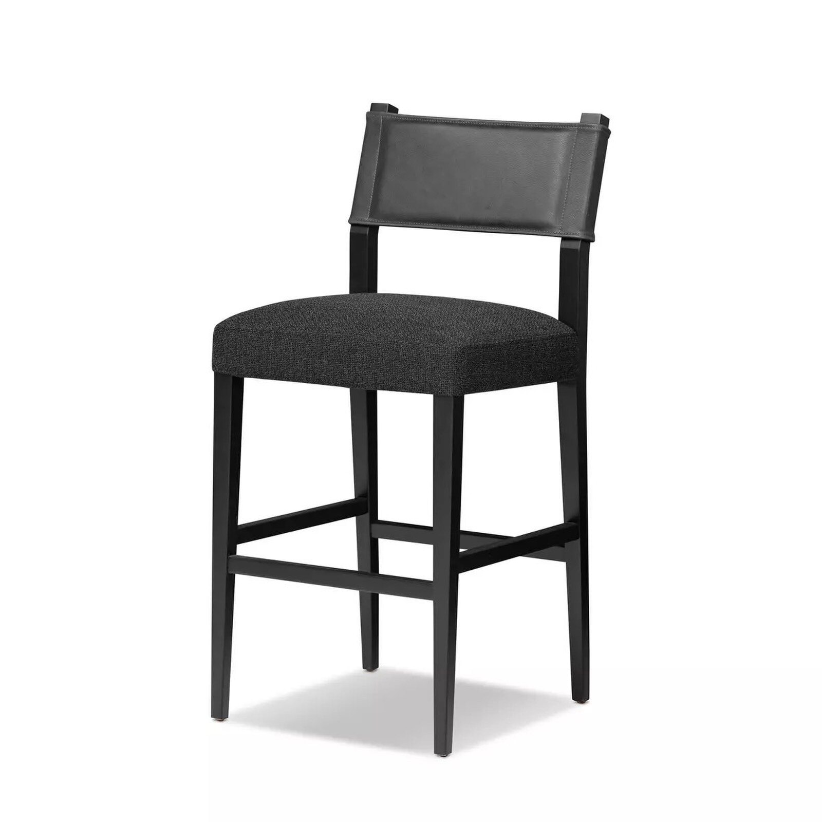 Four Hands 43" Ferris Top Grain Leather Bar Stool