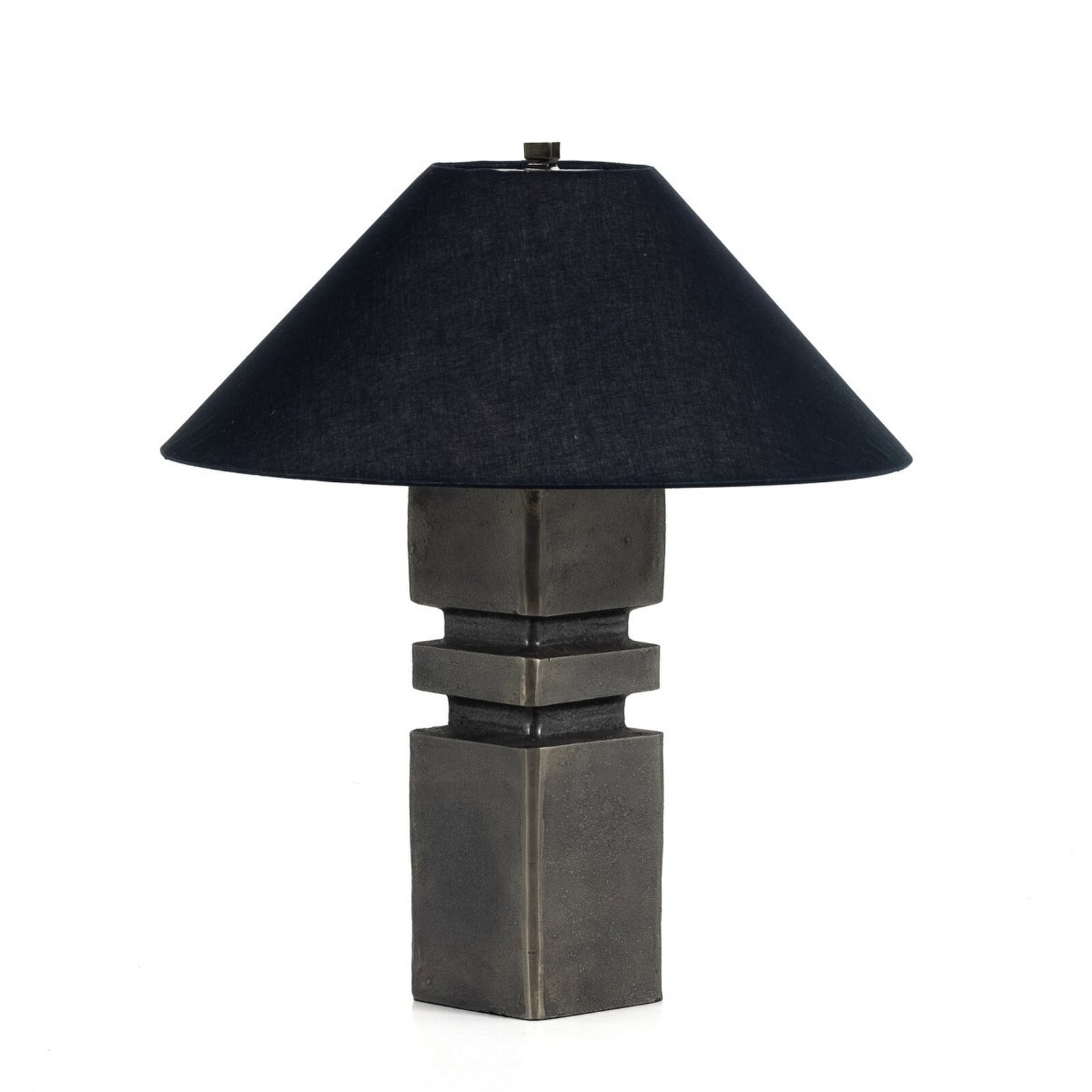 Four Hands Renzo Black Aluminum Table Lamp