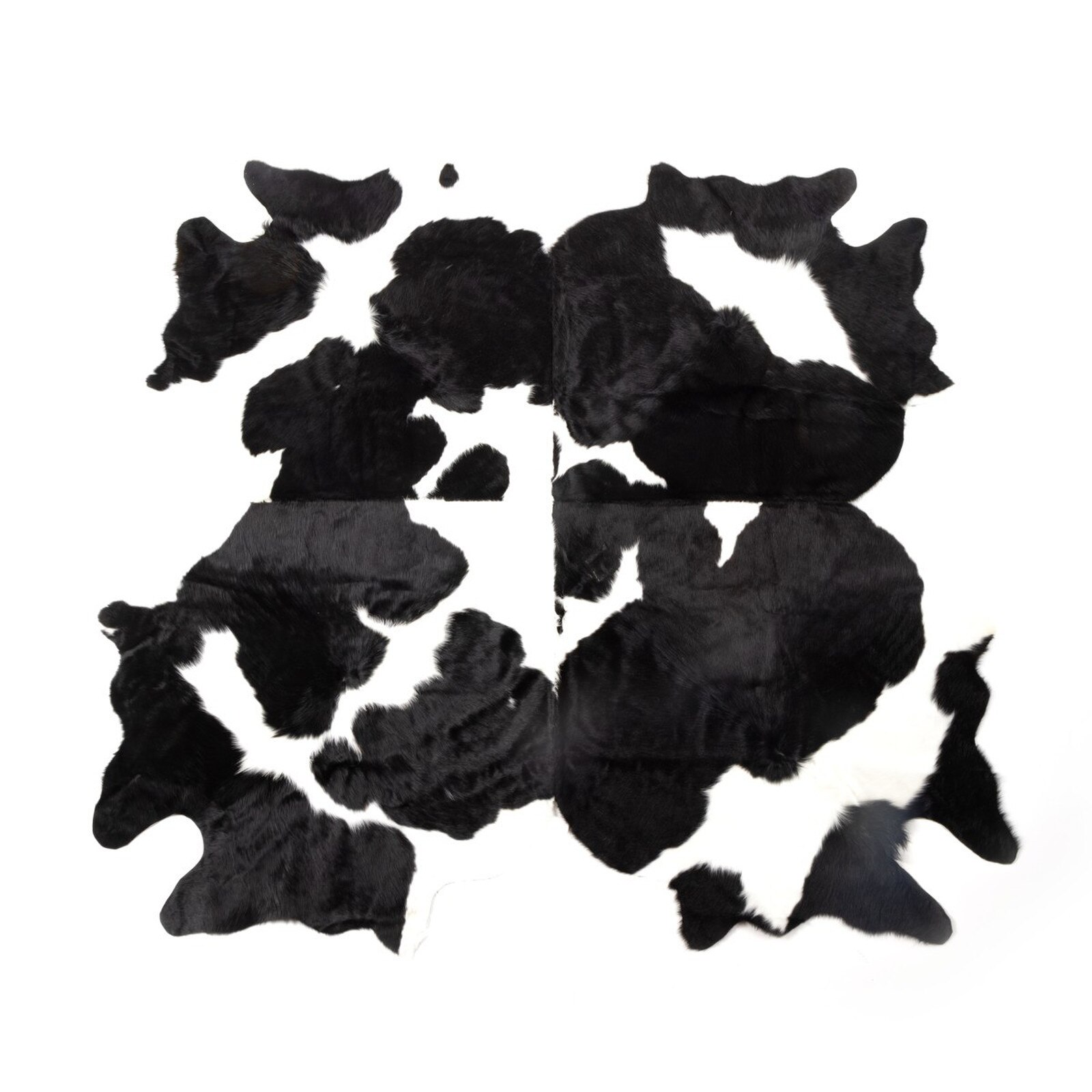 Four Hands Large Modern Cowhide Rug