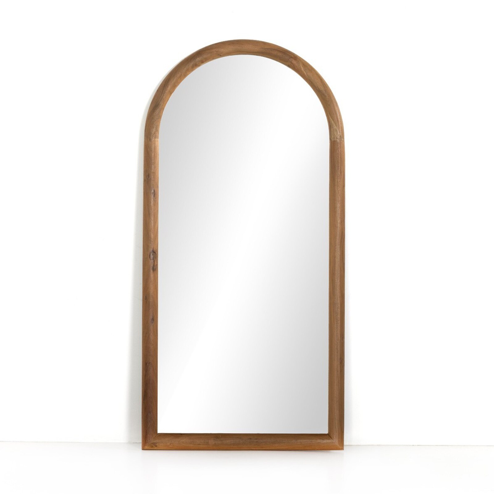 Four Hands Gulliver Smoked Acacia Floor Mirror