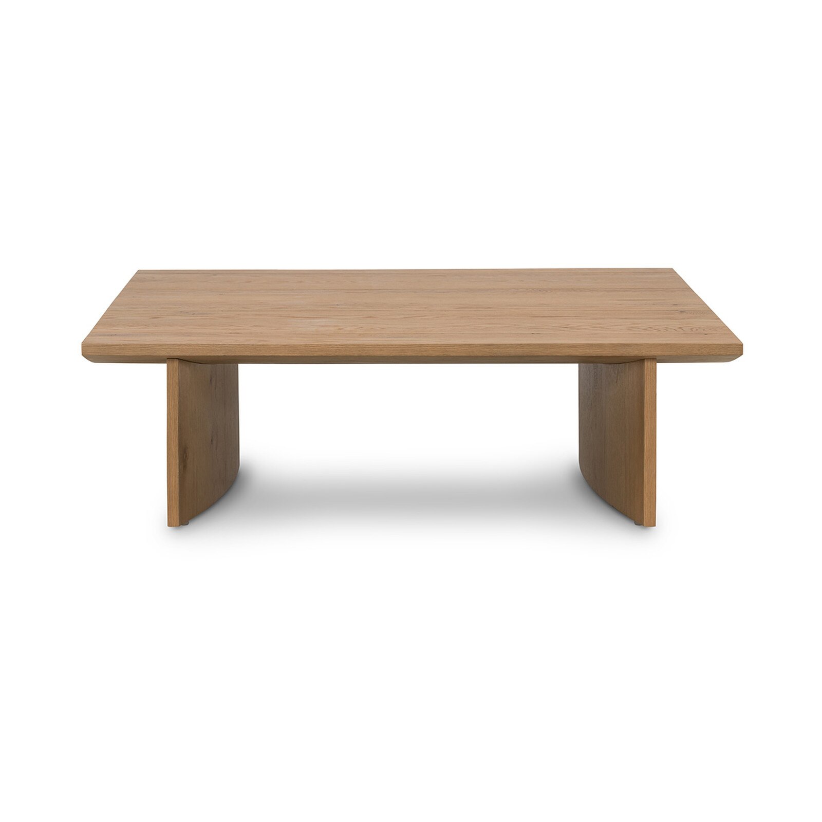 14" Four Hands Pickford Square Dusted Oak Veneer Coffee Table