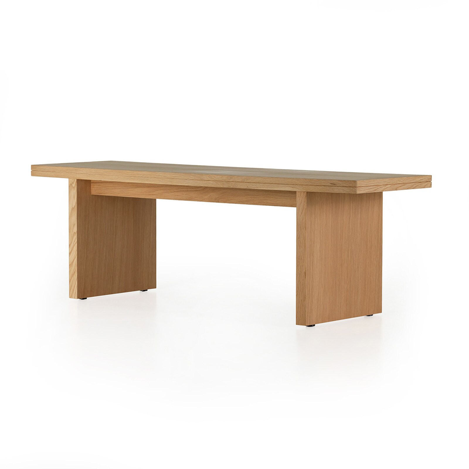 19" Four Hands Lars Natural Oak Dining Bench