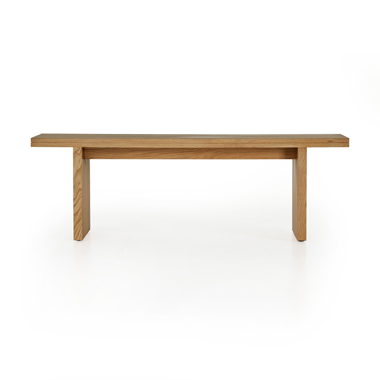 19" Four Hands Lars Natural Oak Dining Bench