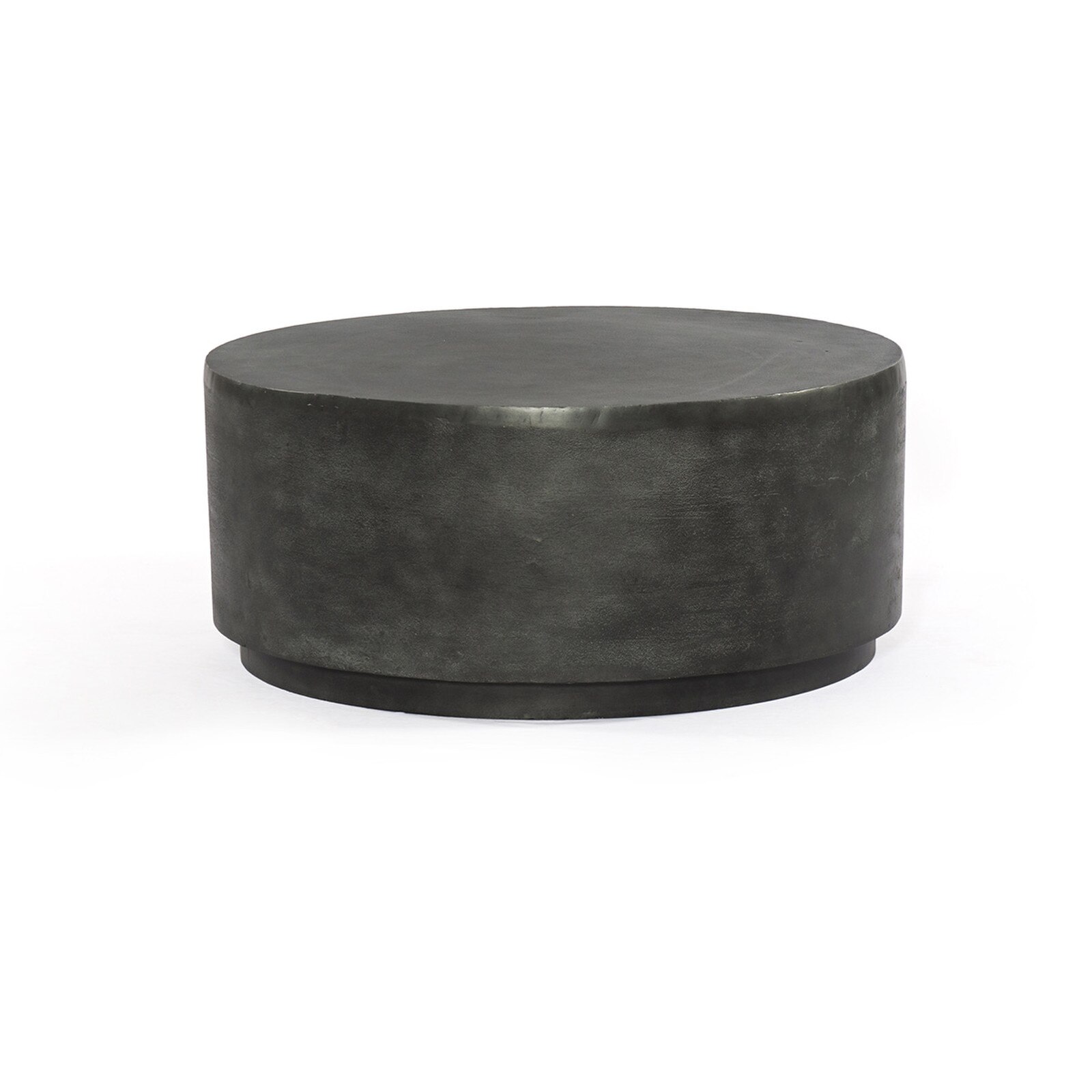 16" Four Hands Javi Aged Gray Aluminum Outdoor Coffee Table