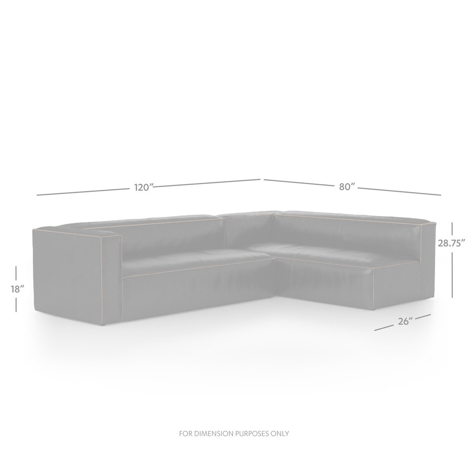 Four Hands Nolita Sectional 4