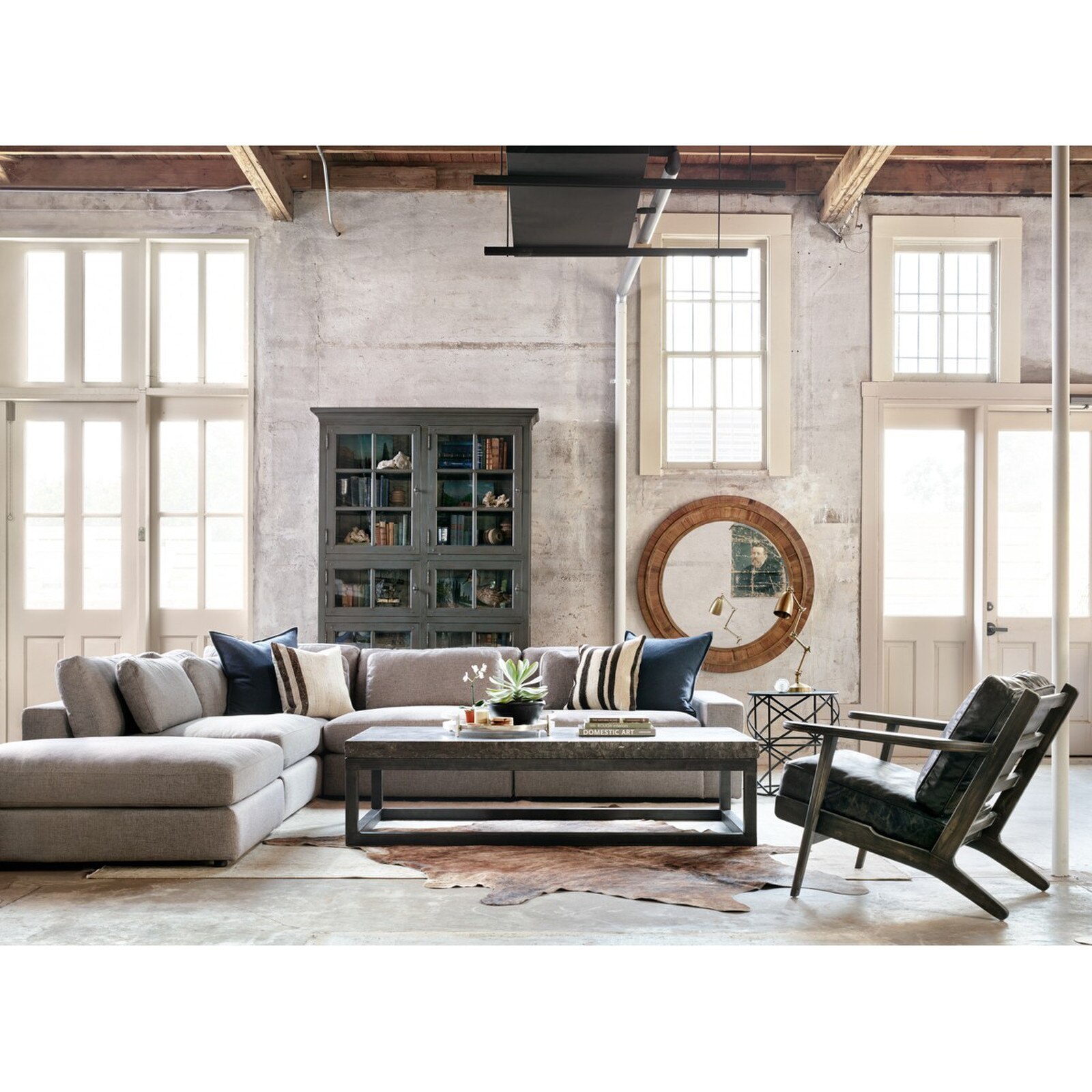 Four Hands 3Piece Bloor Sofa Sectional 7