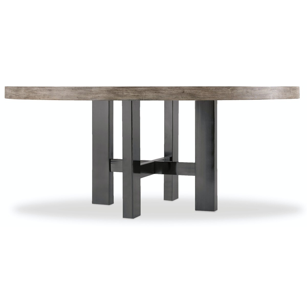 Hooker Furniture 72" Curata Round White Oak Veneer Dining Table