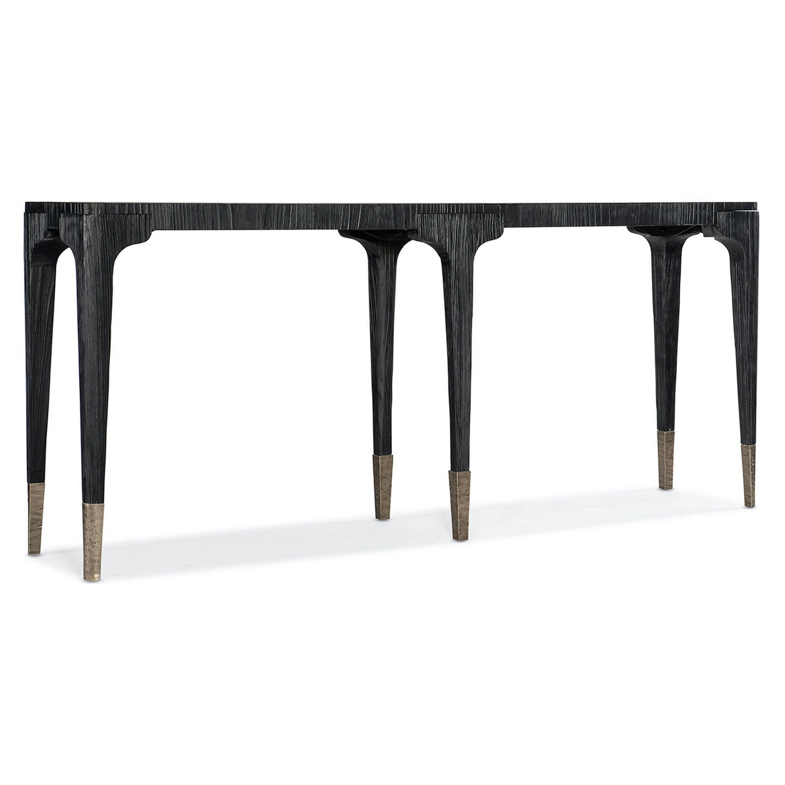 Hooker Furniture Chapman Shou Sugi Ban Pine Veneer Console Table