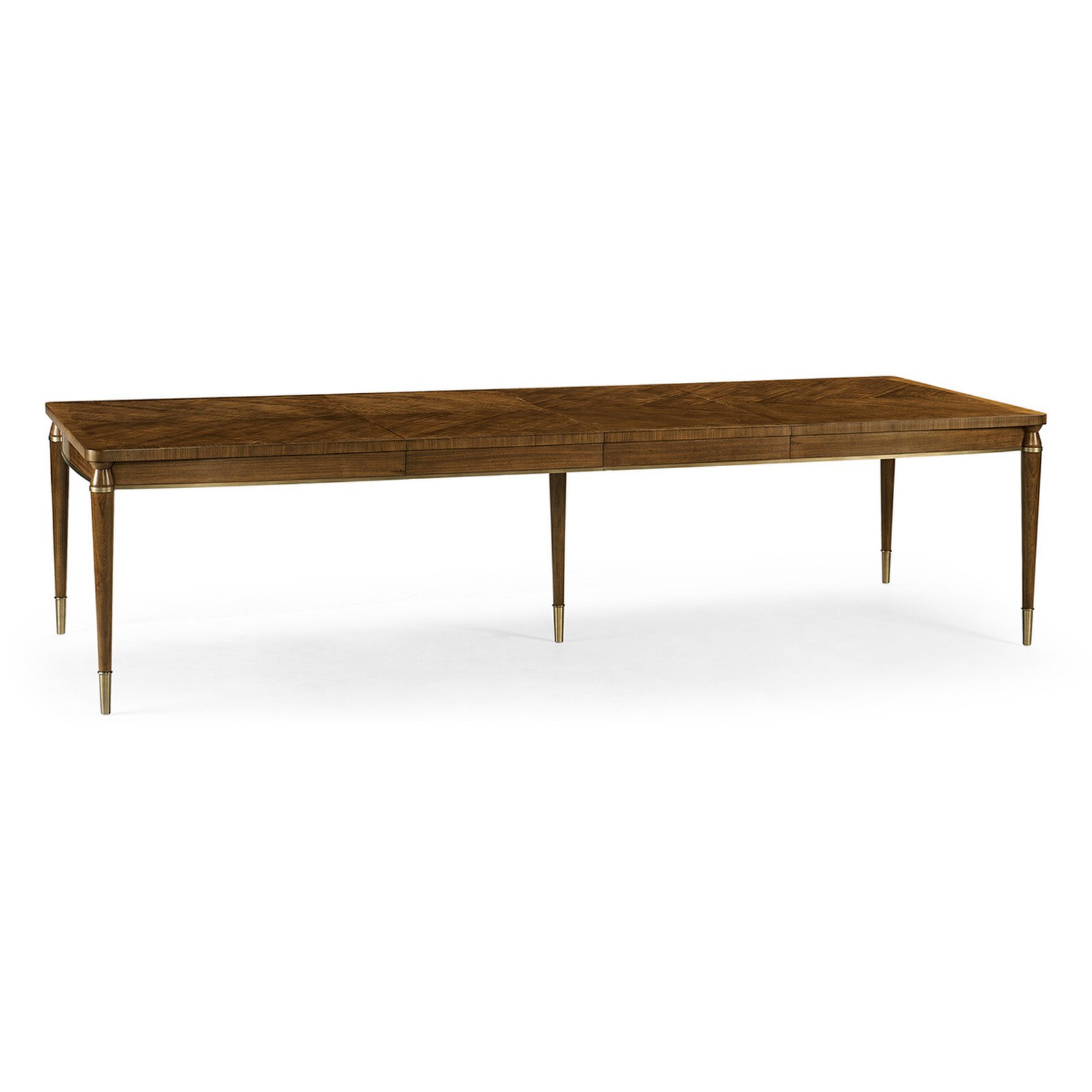 Jonathan Charles 120" Toulouse Walnut Dining Table