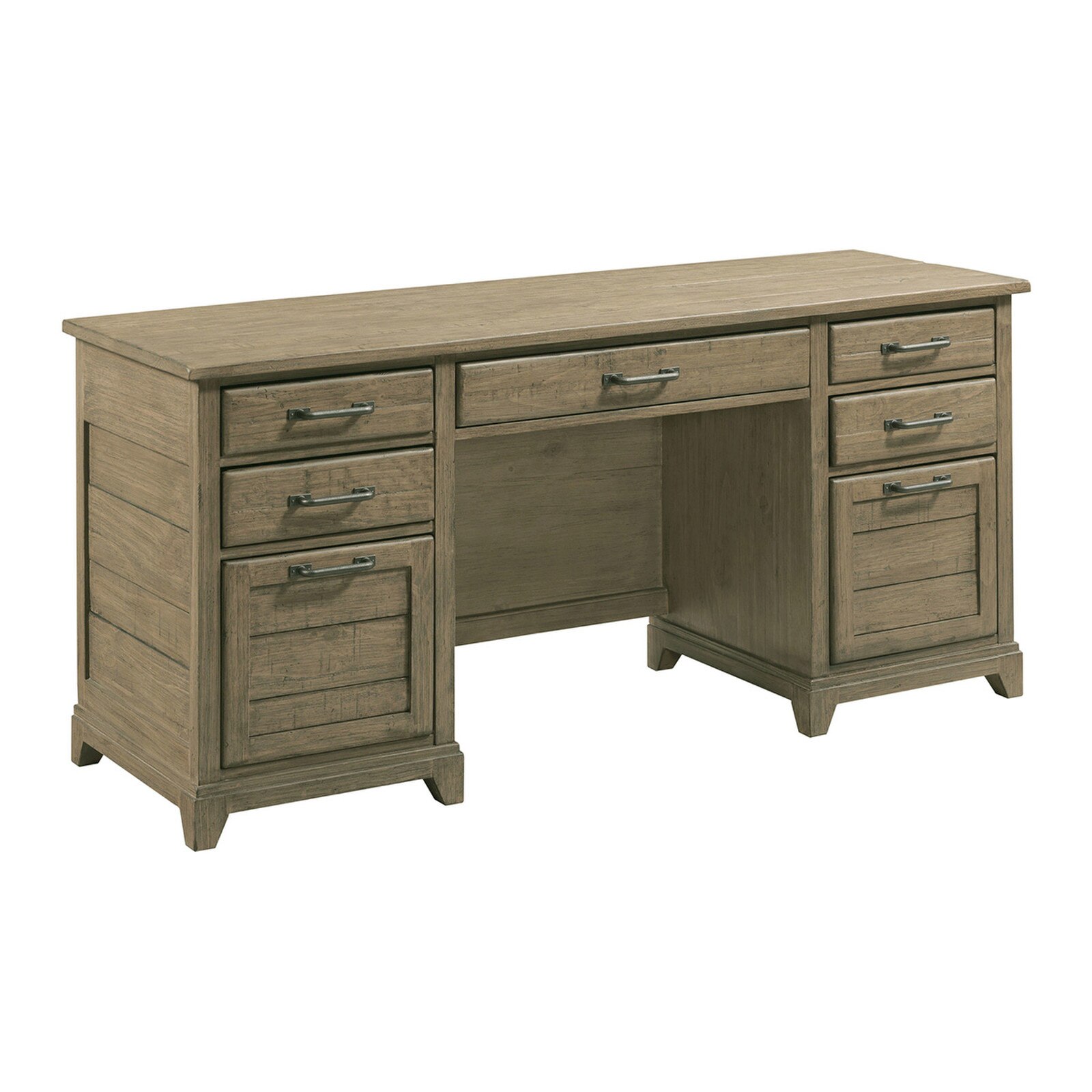 Kincaid Farmstead Solid Wood Credenza Executive Desk 1