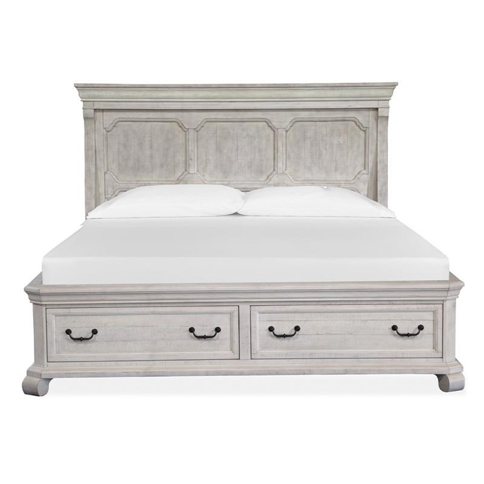 Magnussen Bronwyn Queen Size Panel Storage Bed
