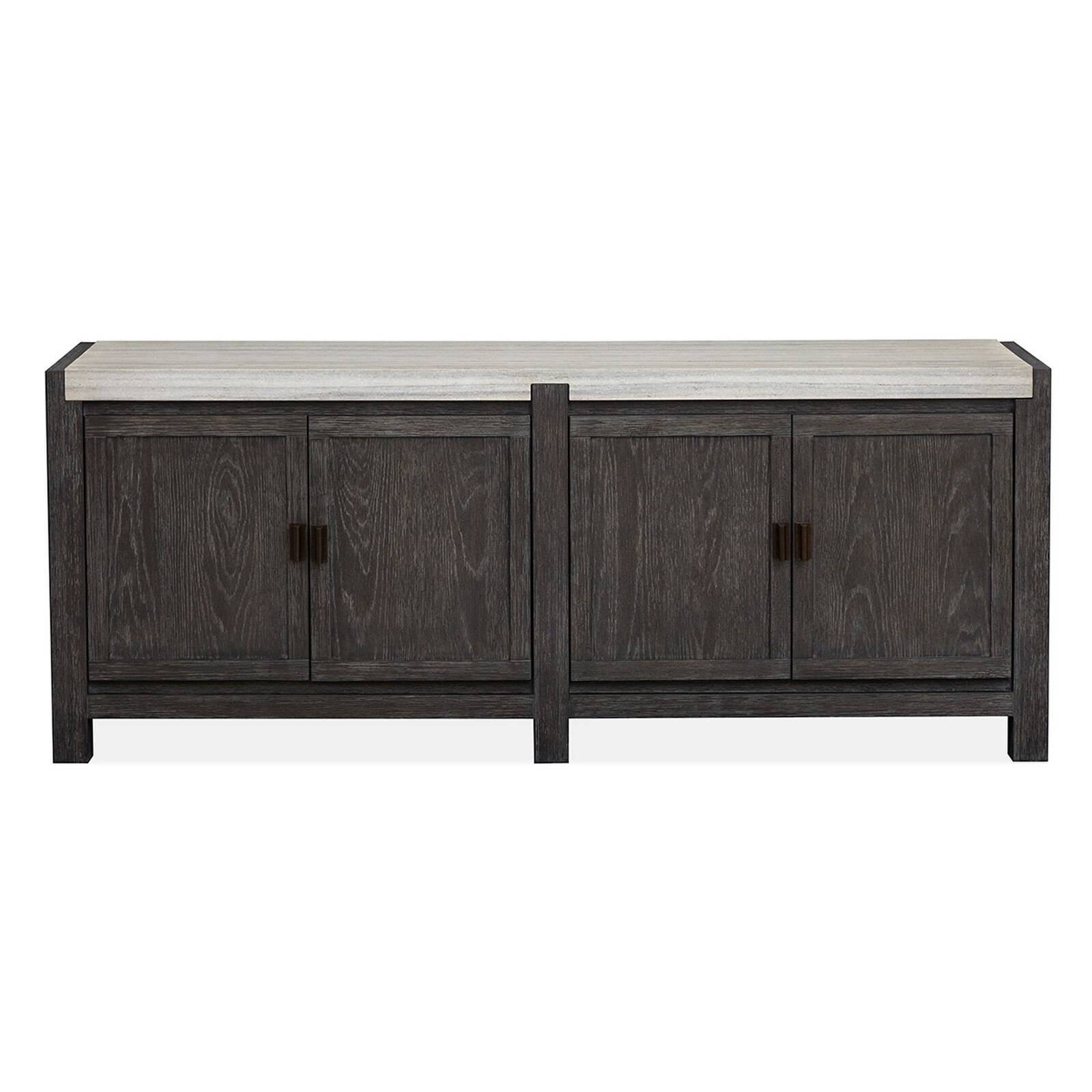 Magnussen Home MA-H5990-33 Plum Creek Red Oak Veneer Door Console ...