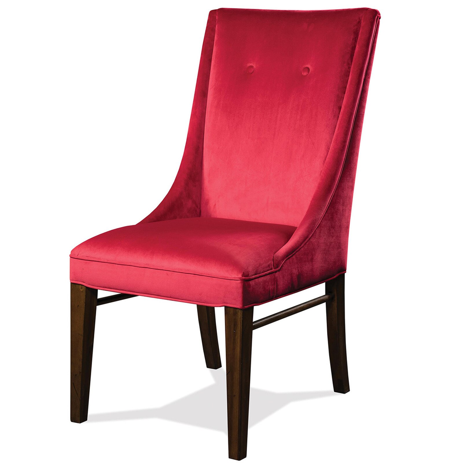 Riverside MixNMatch Red Velvet Dining Chair