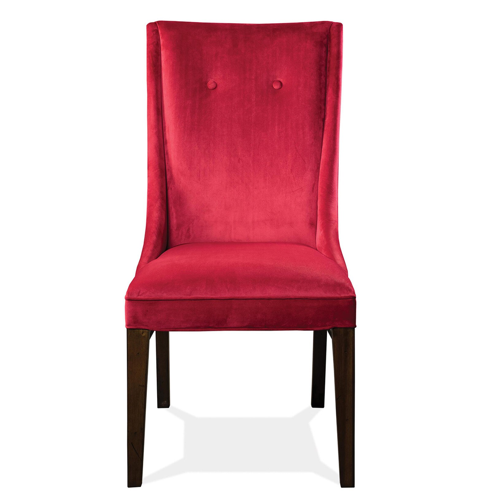 Riverside MixNMatch Red Velvet Dining Chair