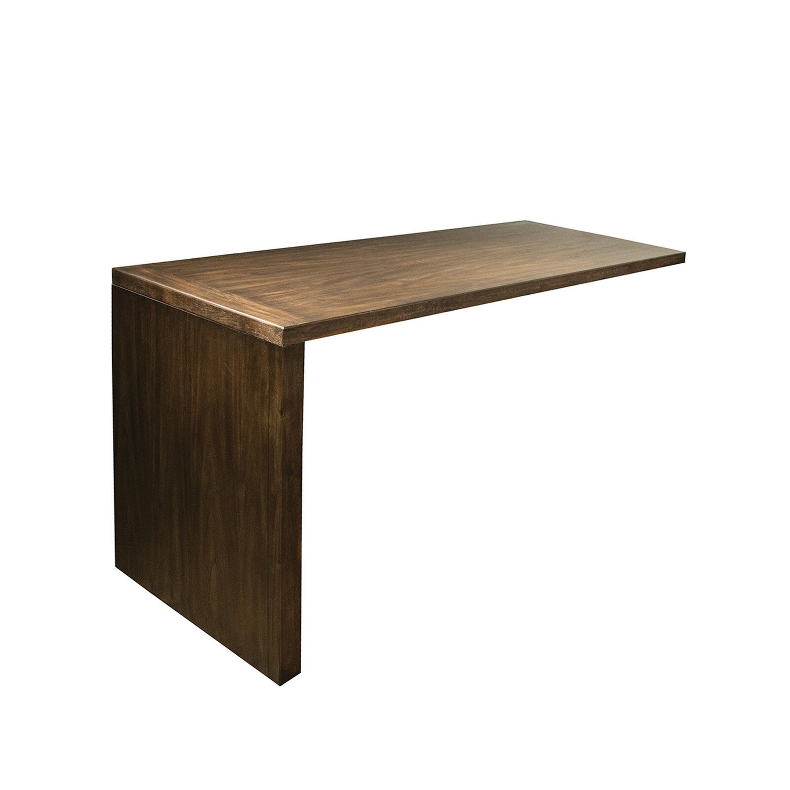 Riverside Perspectives Return Brushed Acacia Executive Desk