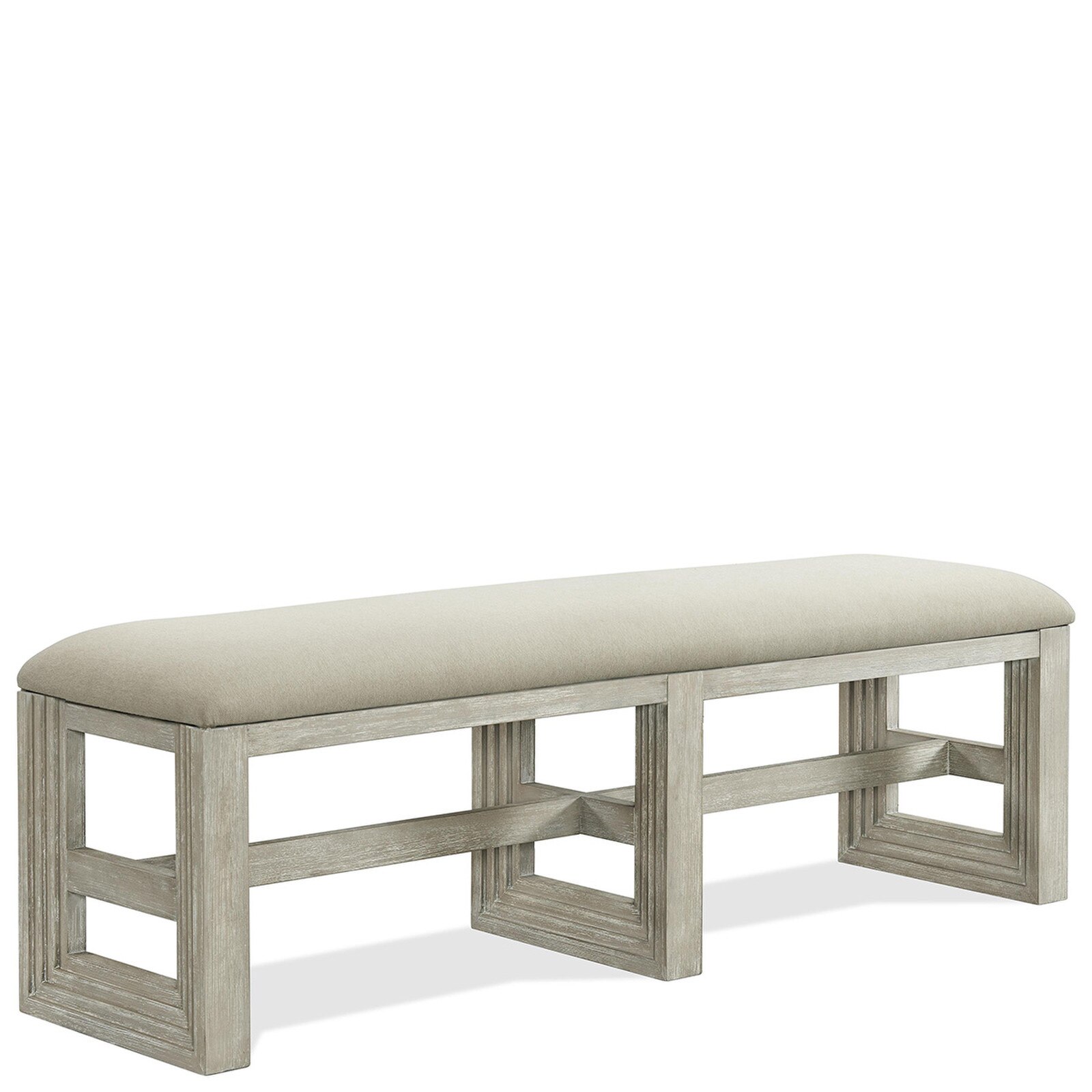 Riverside Cascade Upholstered Dining Bench