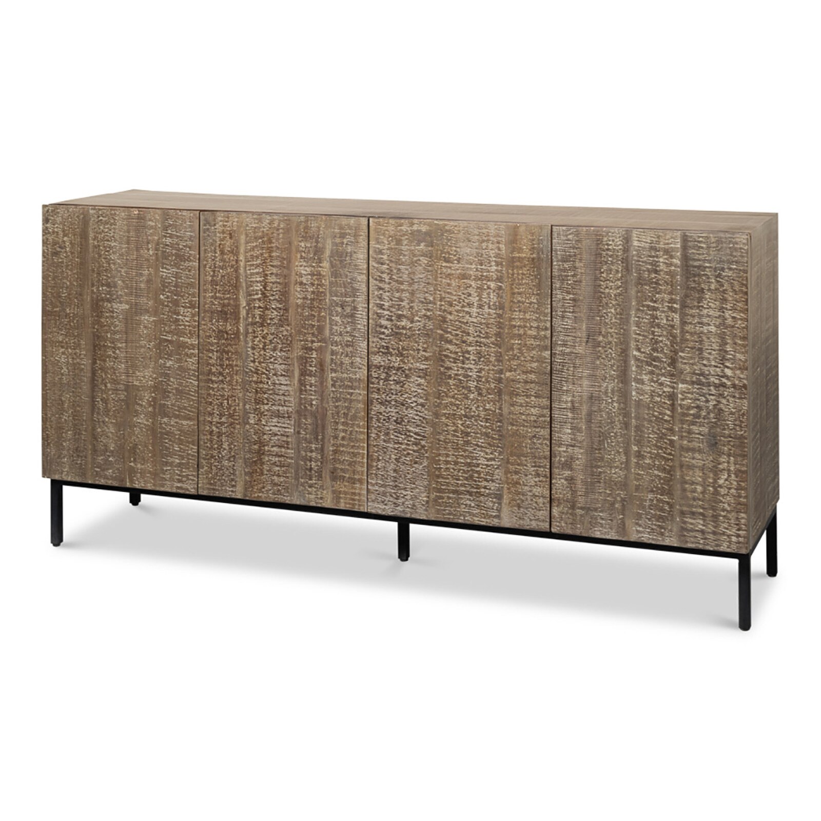 Sarreid 72" x 35" Suzette Mango Wood Sideboard
