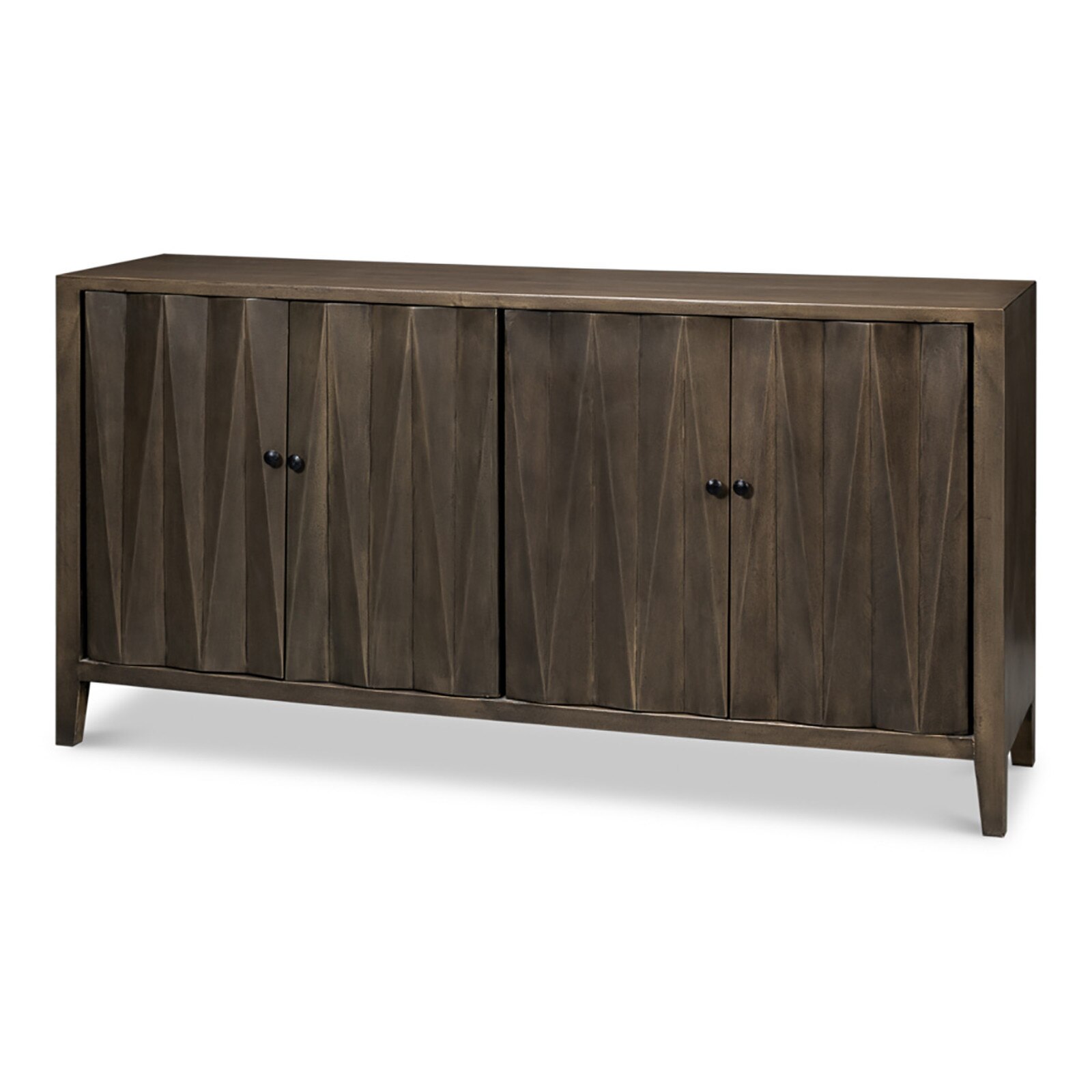 Sarreid 70" x 35" 4Door Metropole Mango Wood Sideboard