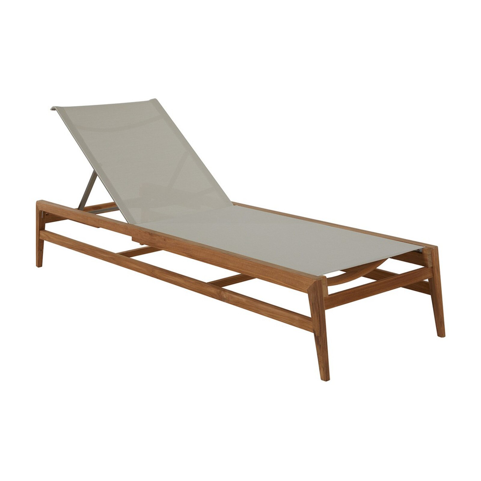 Summer Classics Coast Natural Teak Outdoor Chaise