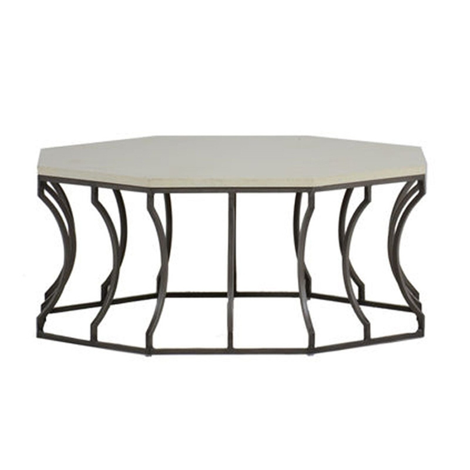 Summer Classics Audrey Travertine Coffee Table