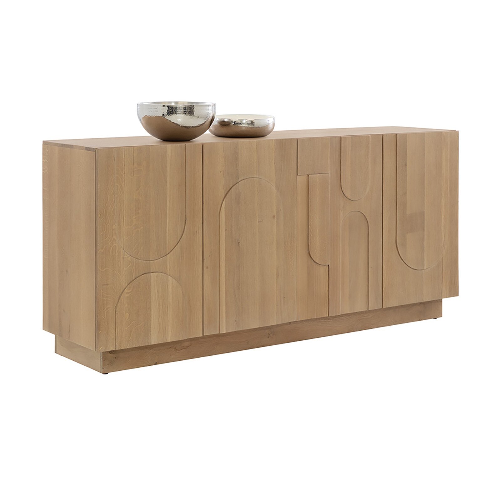Sunpan 74" x 34" Cove Wood Sideboard