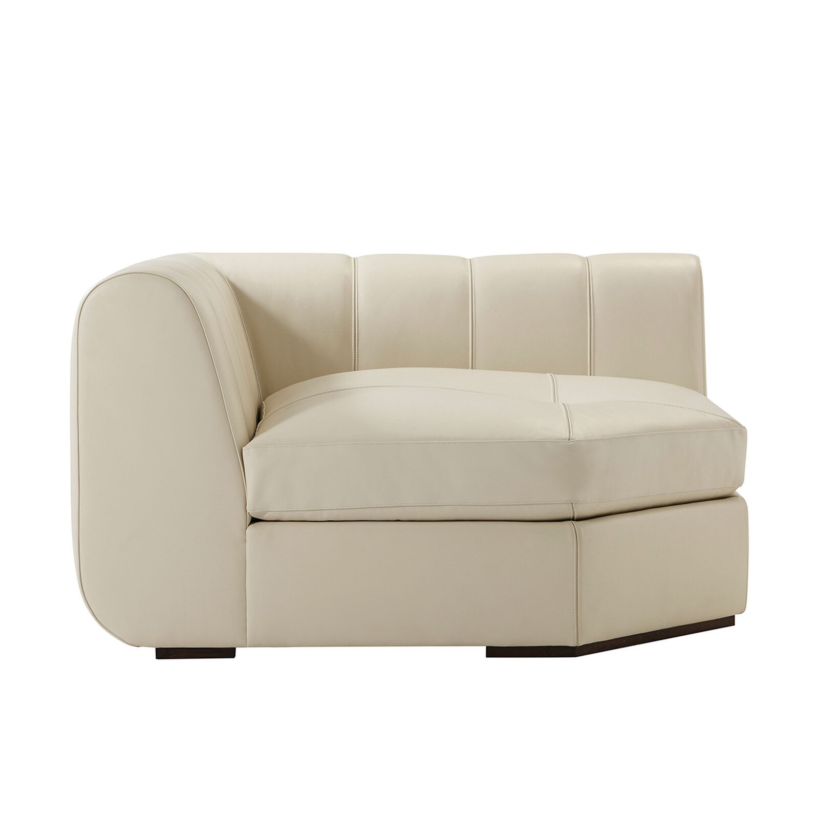 Theodore Alexander Kesden Wood Corner Sectional