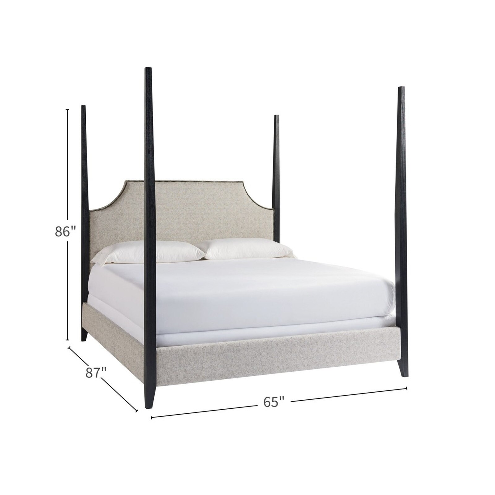 Universal Furniture Midtown Stanton Queen Size Poster Bed